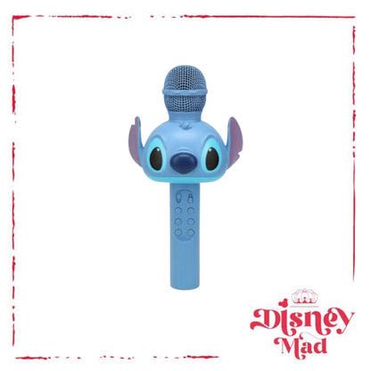 Disney Figural Stitch Bluetooth® LED Karaoke Microphone