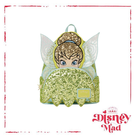 Peter Pan Tinker Bell Exclusive Sequin Cosplay Mini Backpack