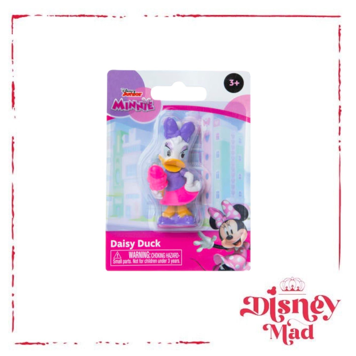 Disney Junior Minnie Mouse Just Play Mini Figure - Daisy Duck