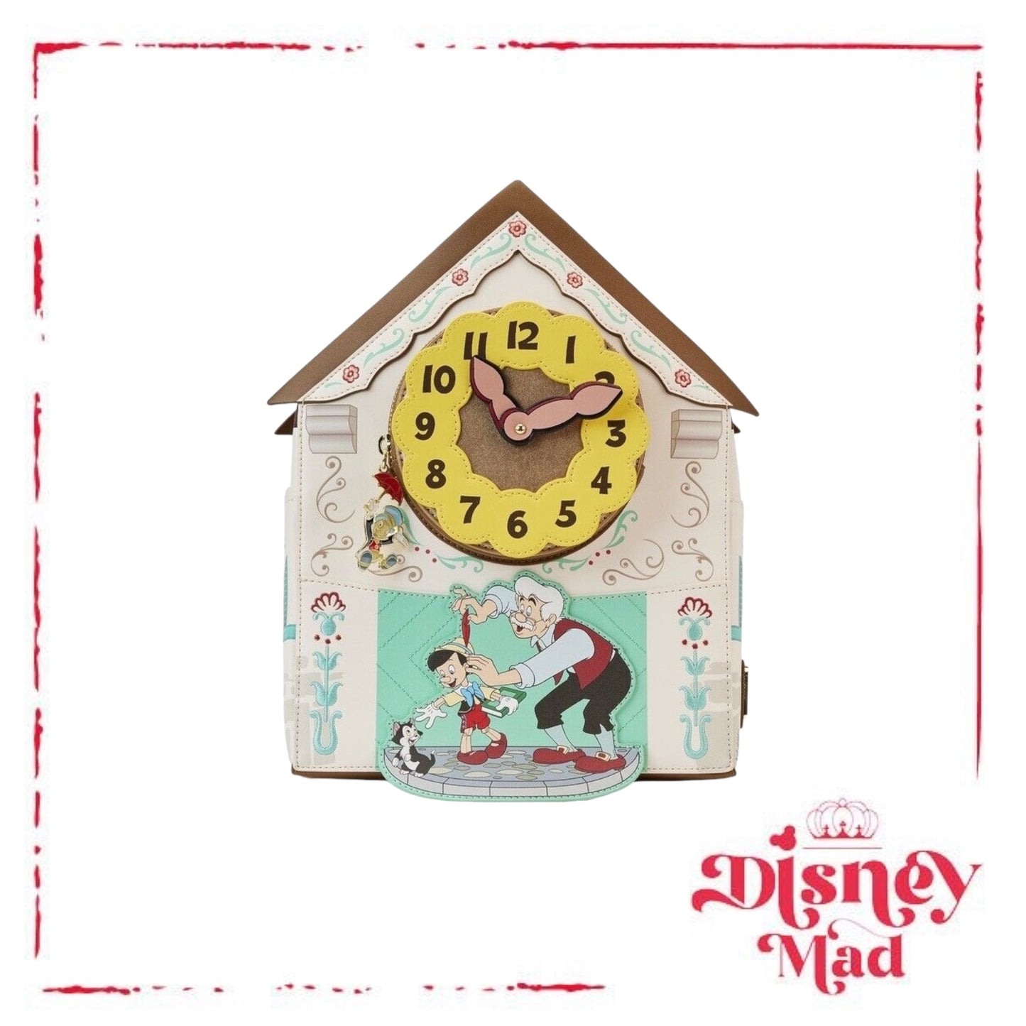 Loungefly WonderCon Exclusive - Pinocchio Cuckoo Clock Mini Backpack