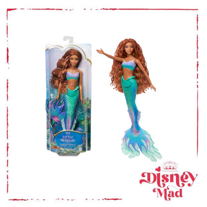 Mattel Disney The Little Mermaid Ariel Doll, Mermaid Fashion Doll with Signature Outfit