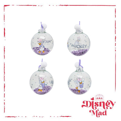Disney Set of 7 Baubles With Gift Box - Mickey And Friends