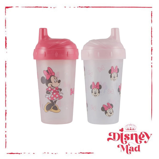 Disney 10 Ounce Minnie Mouse Sippy Cup Pack of Two