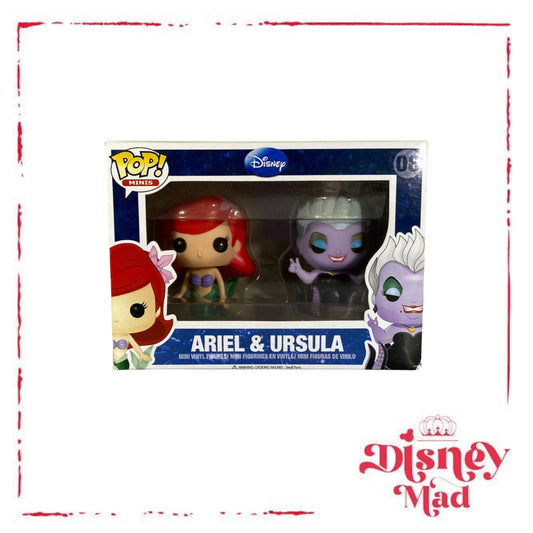 Ariel and Ursula 2 pack Pop Mini