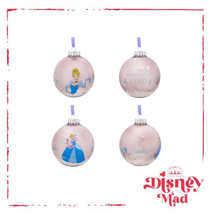 Disney Set Of 7 Baubles With Gift Box - Princess