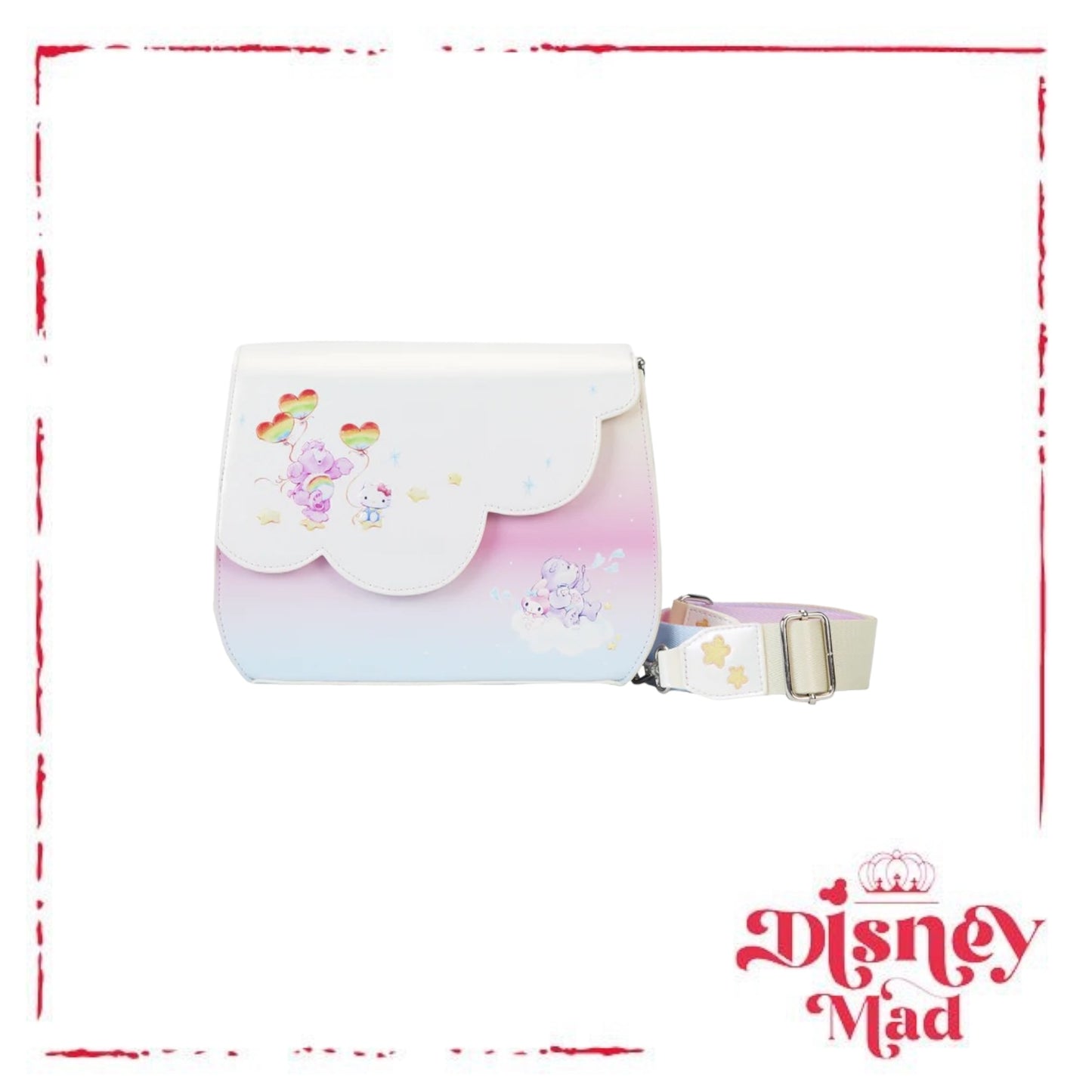 Special Offer - Care Bears x Sanrio Exclusive Hello Kitty & Friends Care-A-Lot Crossbody Bag & Card Holder Set