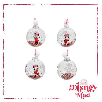 Disney Set of 7 Baubles With Gift Box - Mickey And Friends