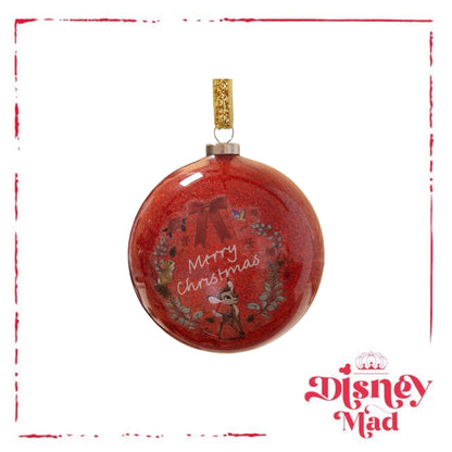 Disney Set Of 7 Baubles With Gift Box - Enchanted Forest Bambi