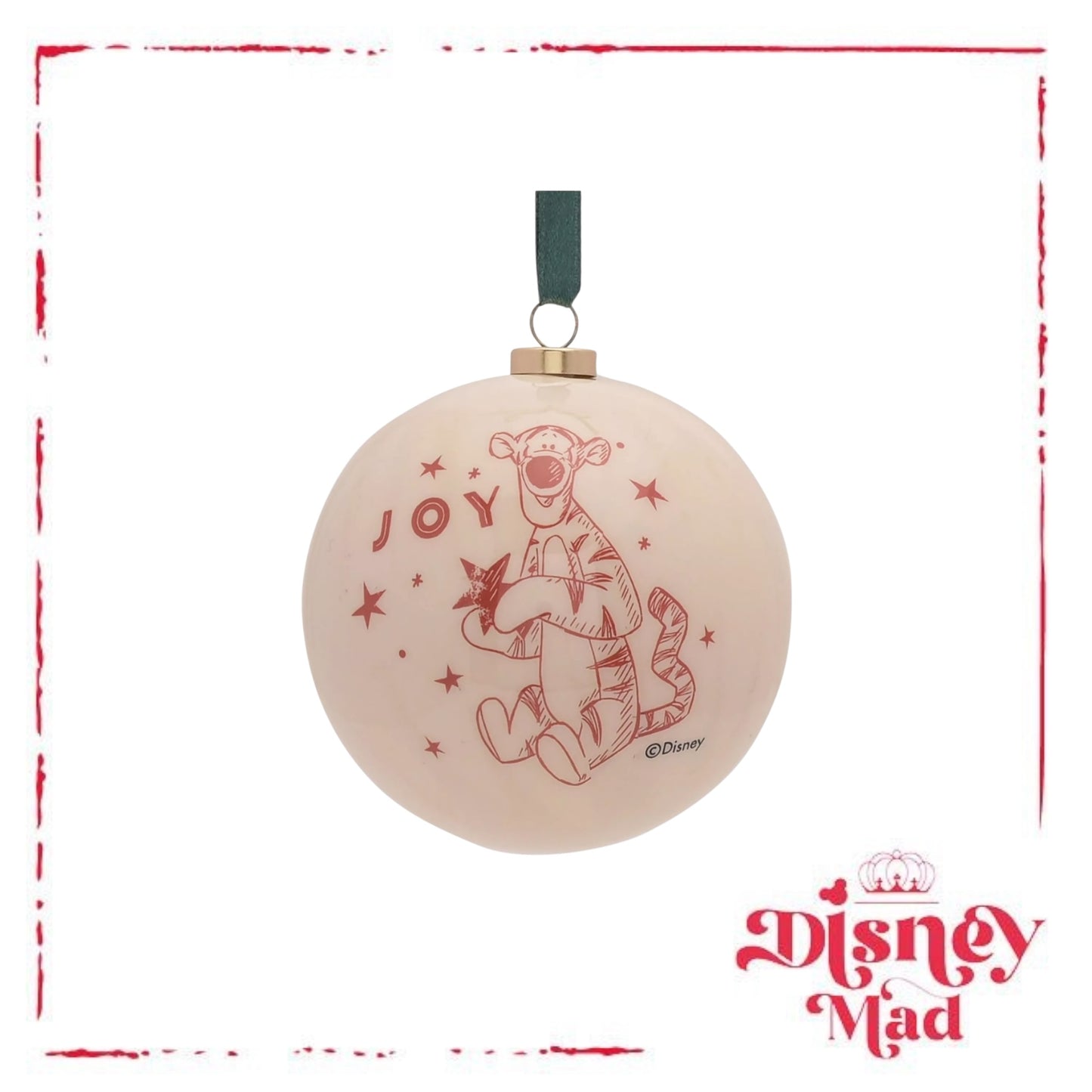 Disney Winnie the Pooh Set of 12 Baubles