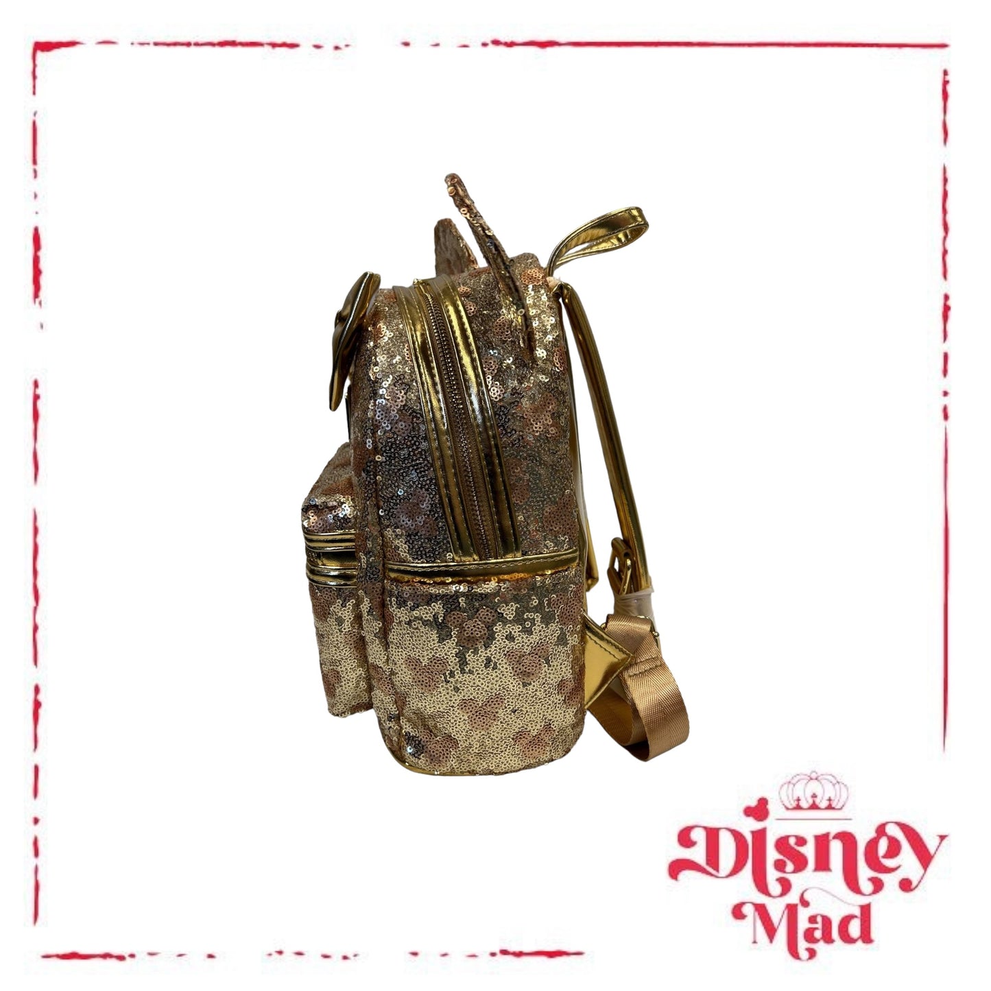 Disney Loungefly Golden Minnie Backpack - Disney Parks