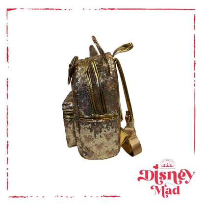 Disney Loungefly Golden Minnie Backpack - Disney Parks