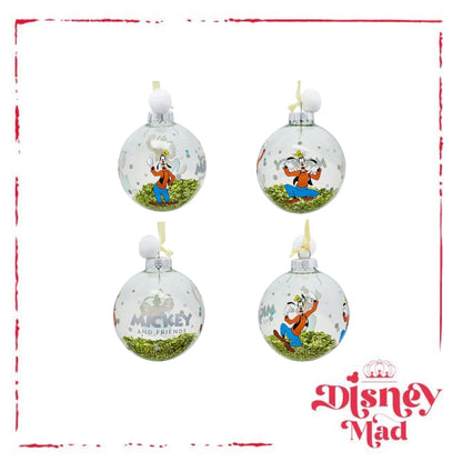 Disney Set of 7 Baubles With Gift Box - Mickey And Friends