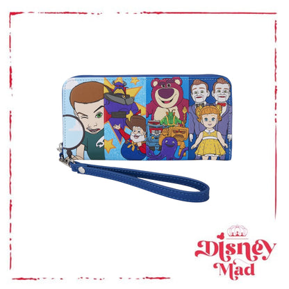 Toy Story Villains Pixar Loungefly Zip Around Wristlet