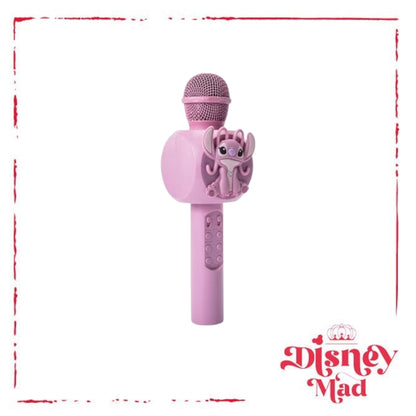 Disney Angel Bluetooth® LED Karaoke Microphone