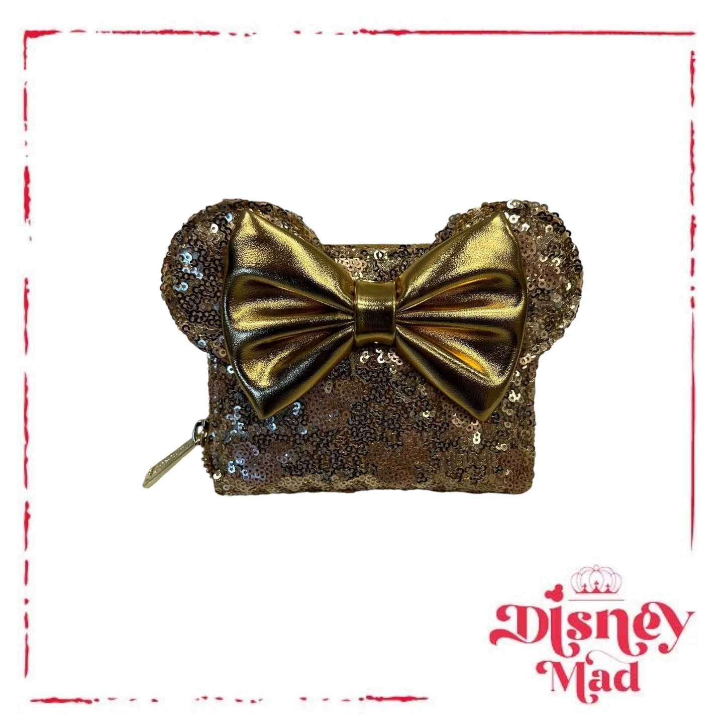 Disney Loungefly Golden Minnie Wallet - Disney Parks