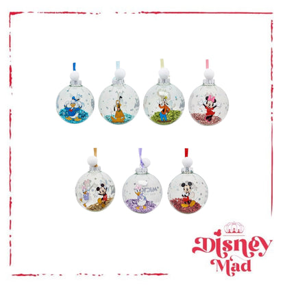Disney Set of 7 Baubles With Gift Box - Mickey And Friends