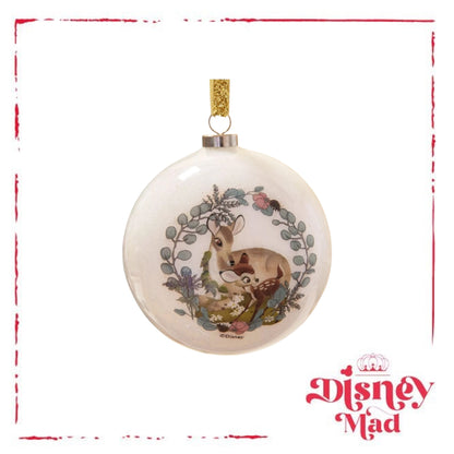 Disney Set Of 7 Baubles With Gift Box - Enchanted Forest Bambi