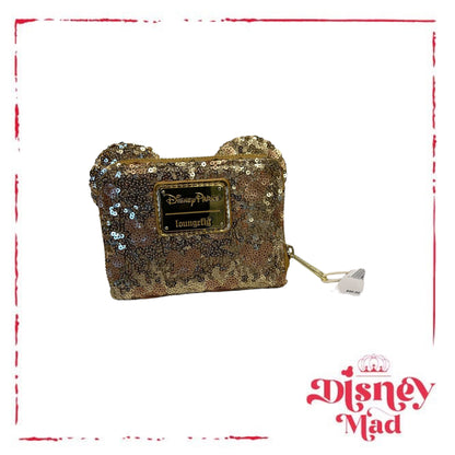 Disney Loungefly Golden Minnie Wallet - Disney Parks