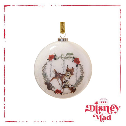 Disney Set Of 7 Baubles With Gift Box - Enchanted Forest Bambi