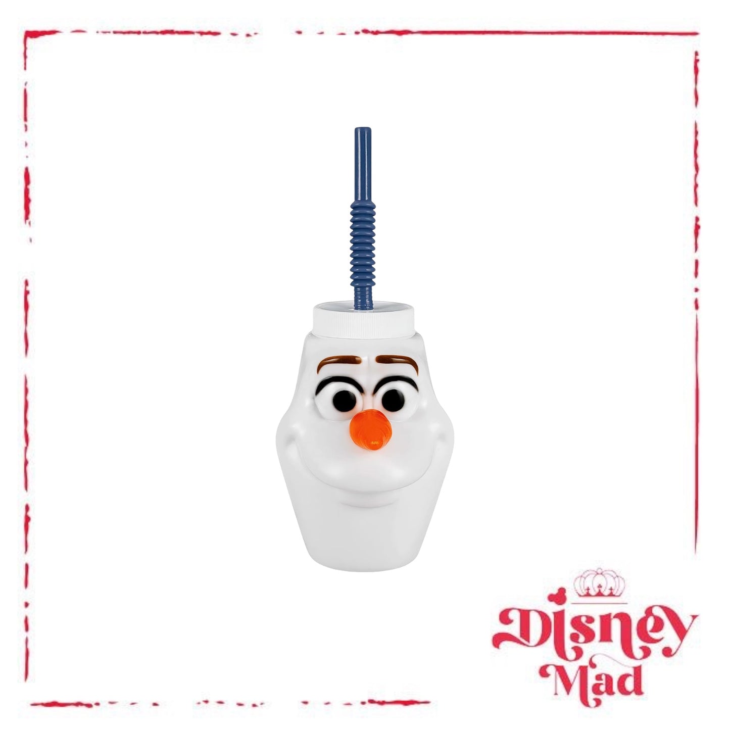 Disney Frozen 2 Olaf Plastic Sippy Cup 17.6 oz