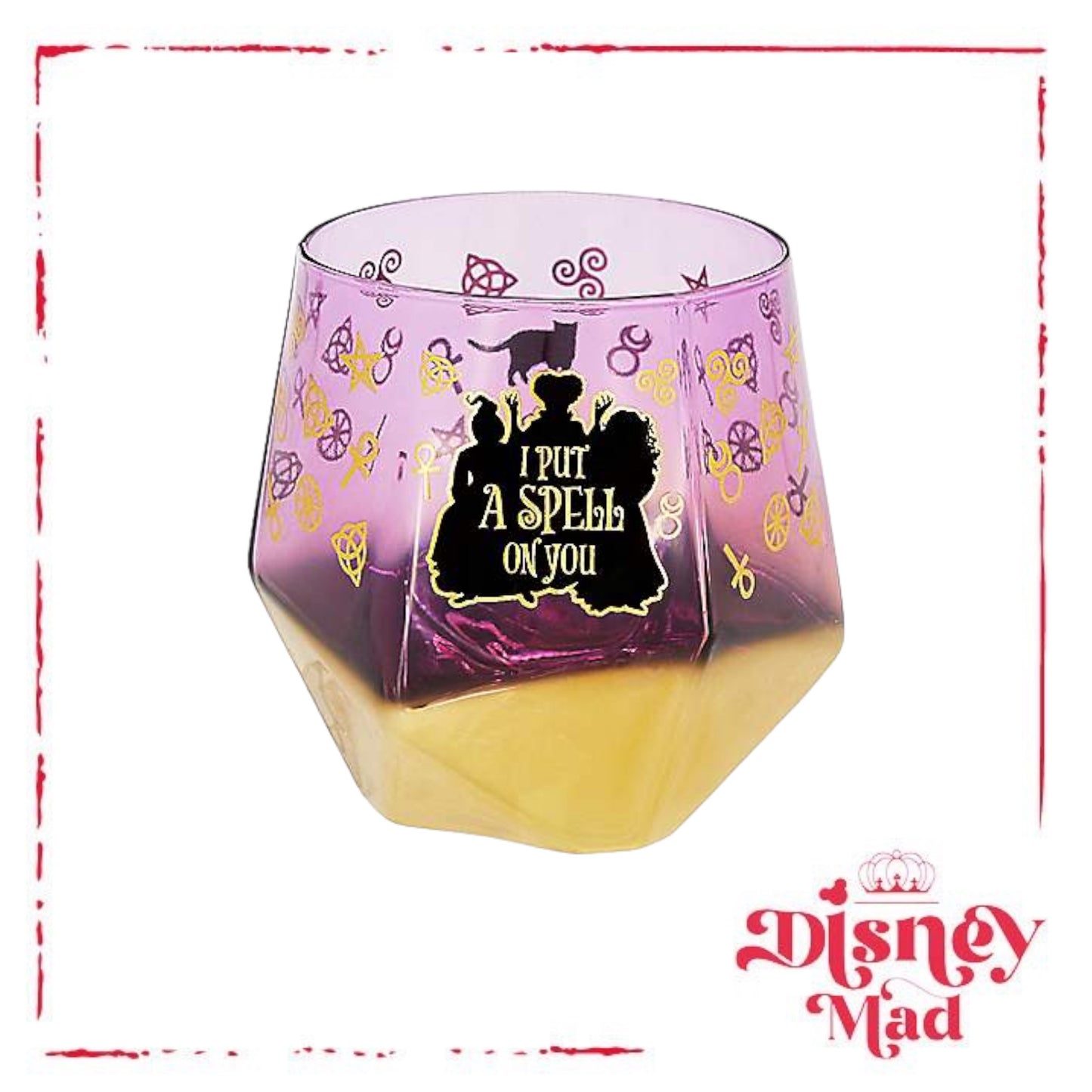 I Put A Spell On You Stemless Glass 16 oz. - Hocus Pocus