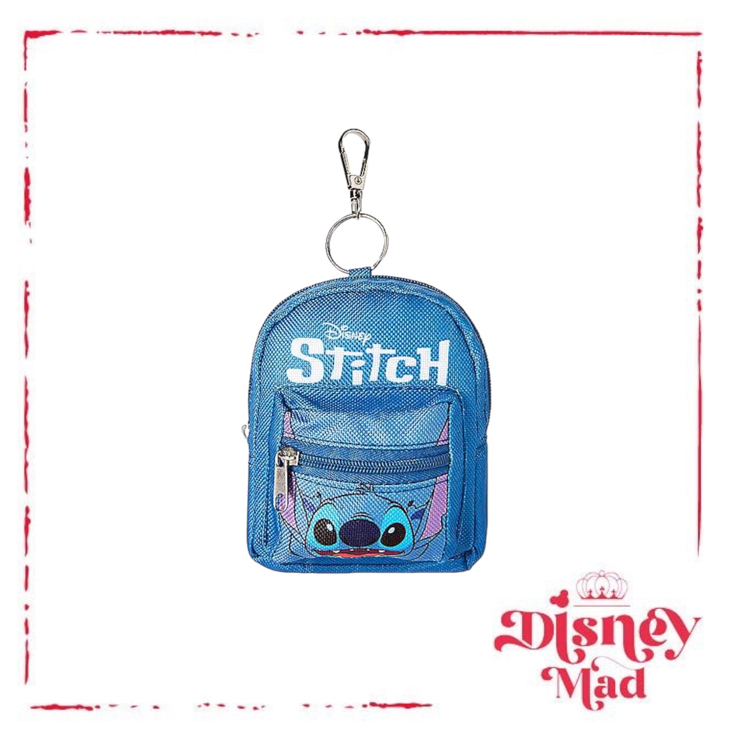 Stitch Mini Backpack Keychain - Lilo & Stitch