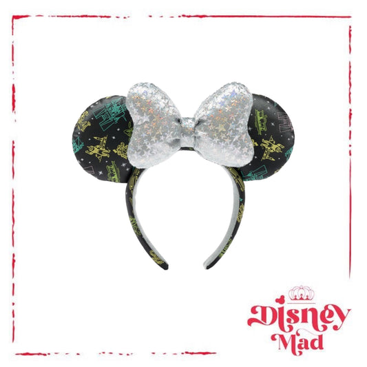 Disneyland Park Icons Ear Headband Disney 100th Anniversary