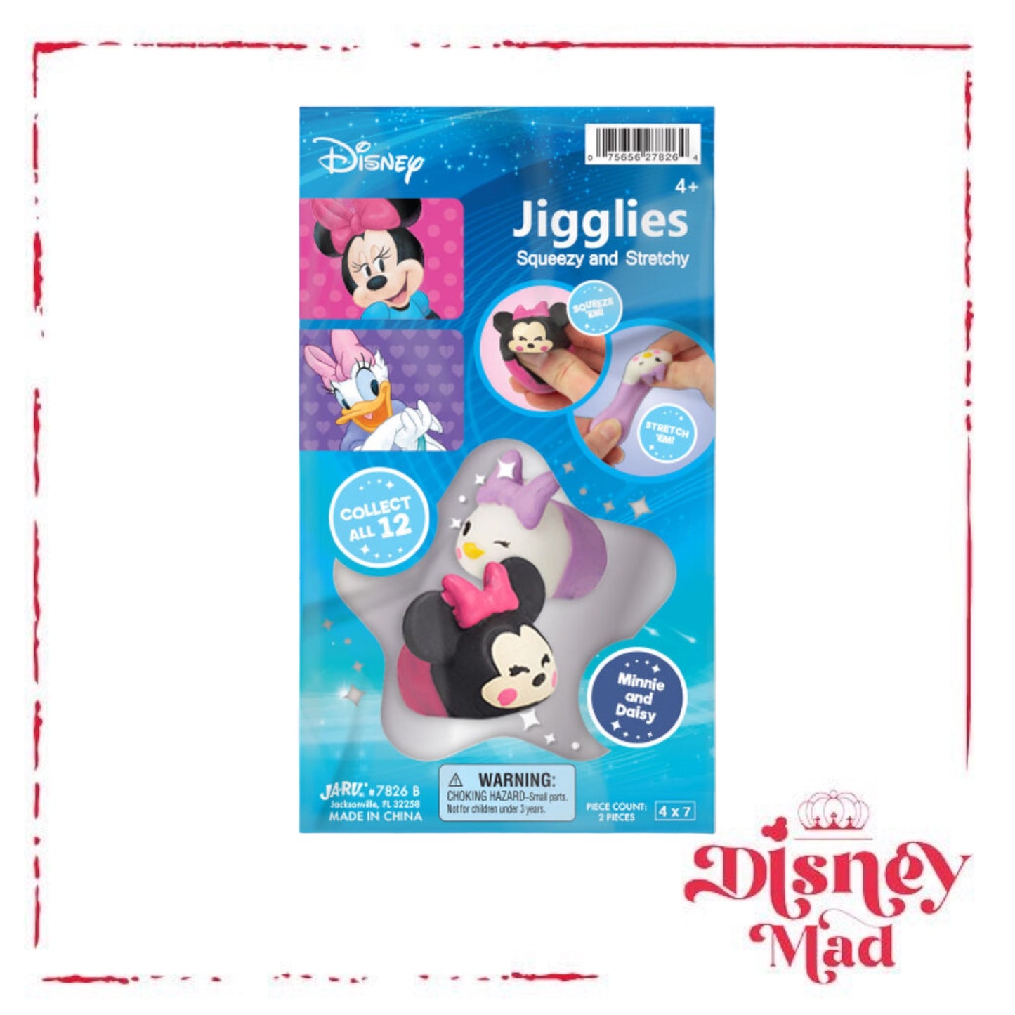 Disney Jigglies 2 Pack - Minnie and Daisy