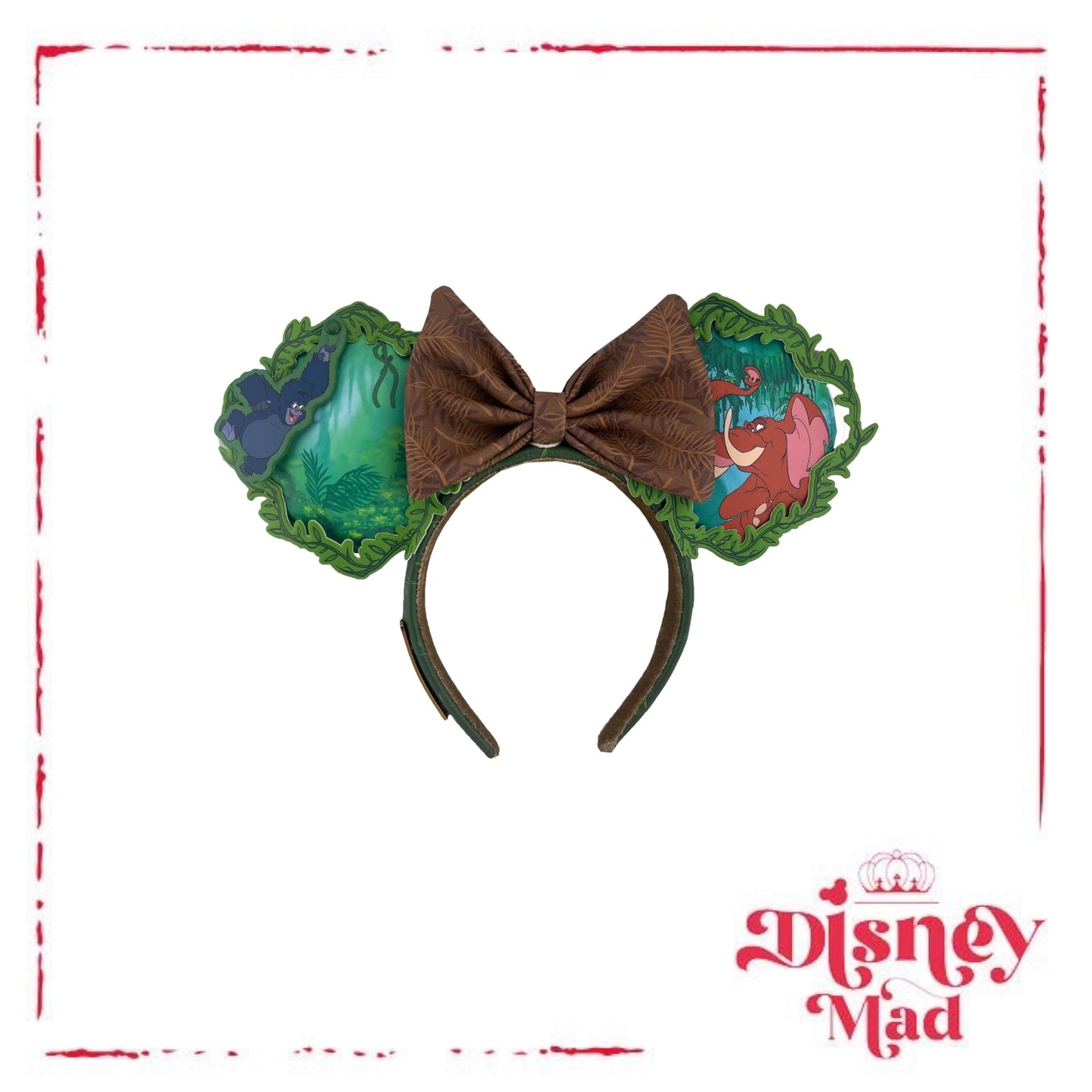 Disney Loungefly Ears Headband - Tarzan 25th Anniversary - Disney Parks