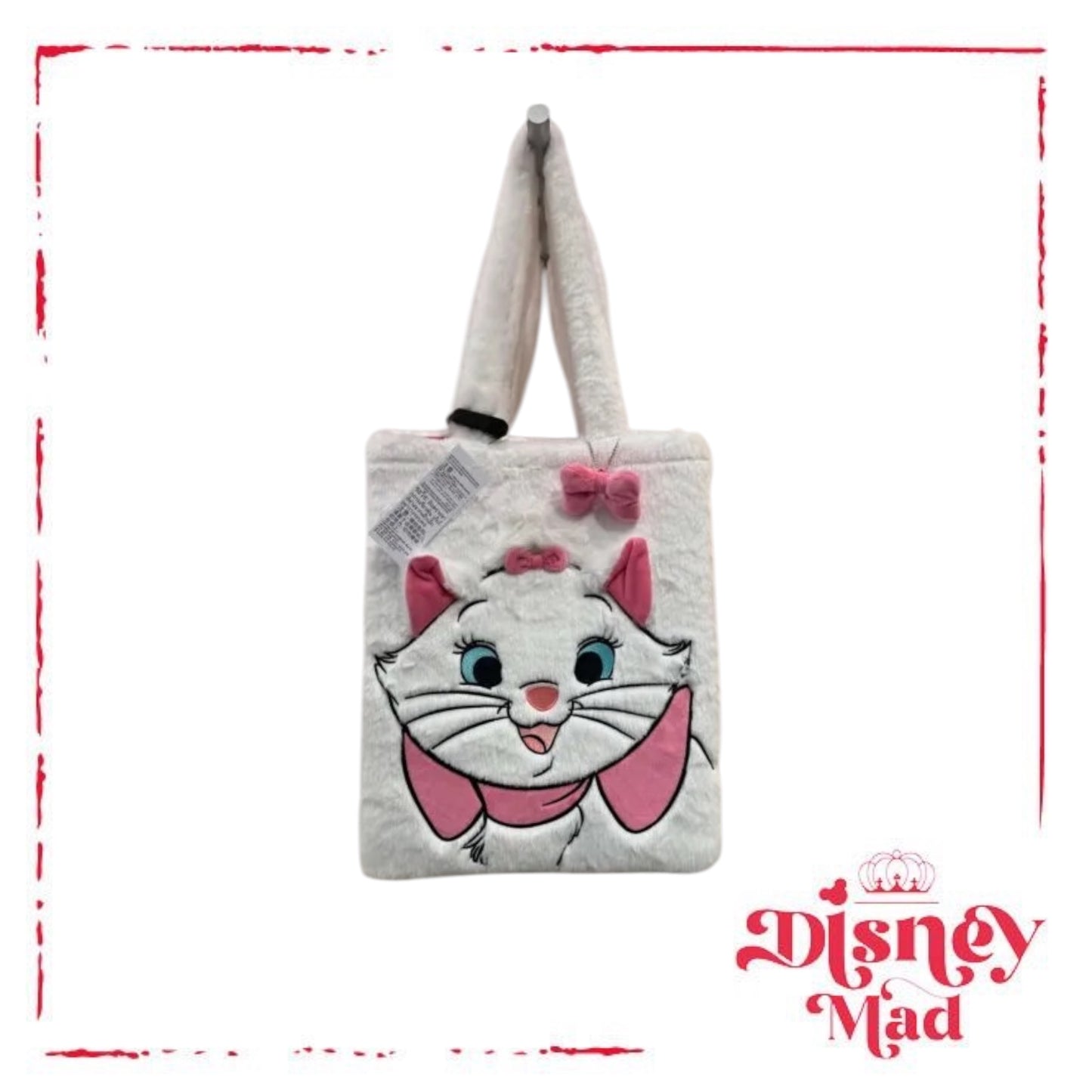 2025 Disney Parks The Aristocats Marie Fluffy Tote