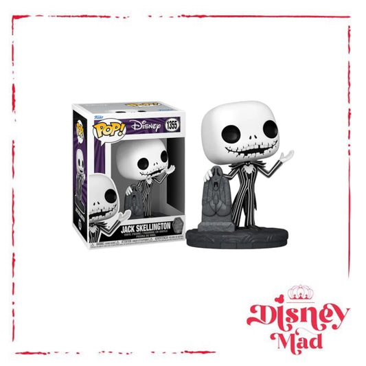 Disney The Nightmare Before Christmas Jack Skellington With Grave Stone Funko Pop 1355