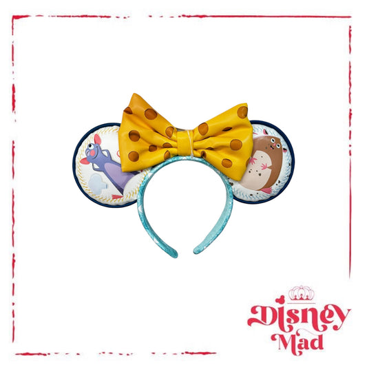 Disney Parks Ratatouille Remy & Emile Ears Headband
