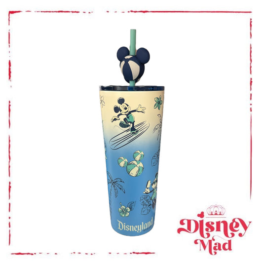 Disney Starbucks Tumbler With Straw - Summer Fun Mickey