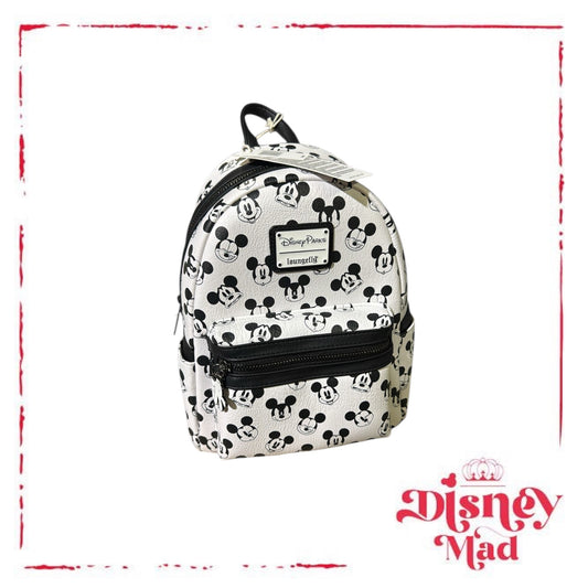 Disney Parks Mickey Mouse Faces Backpack