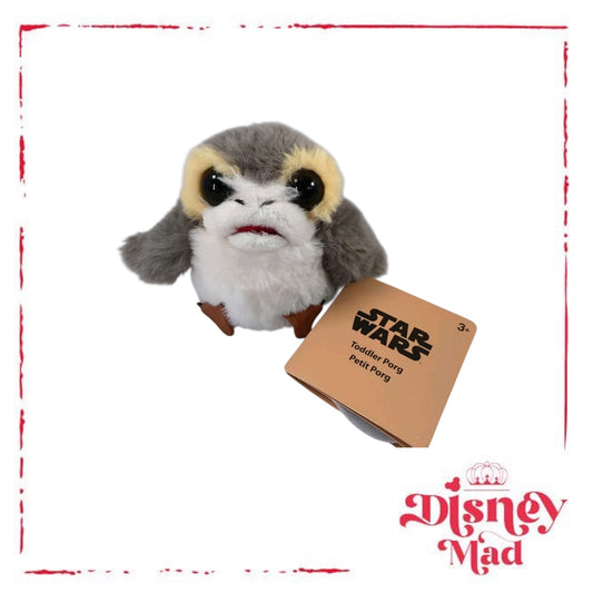Disney Parks Star Wars Toddler Porg Talking Magnetic Shoulder Pal