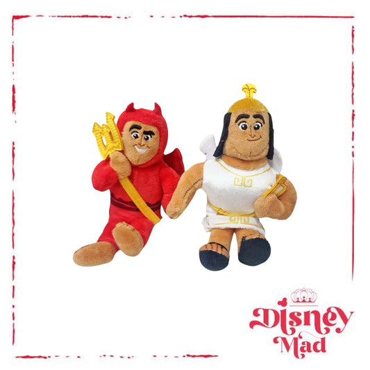 Disney Magnetic Shoulder Plush - Kronk Angel And Devil - Disney Parks