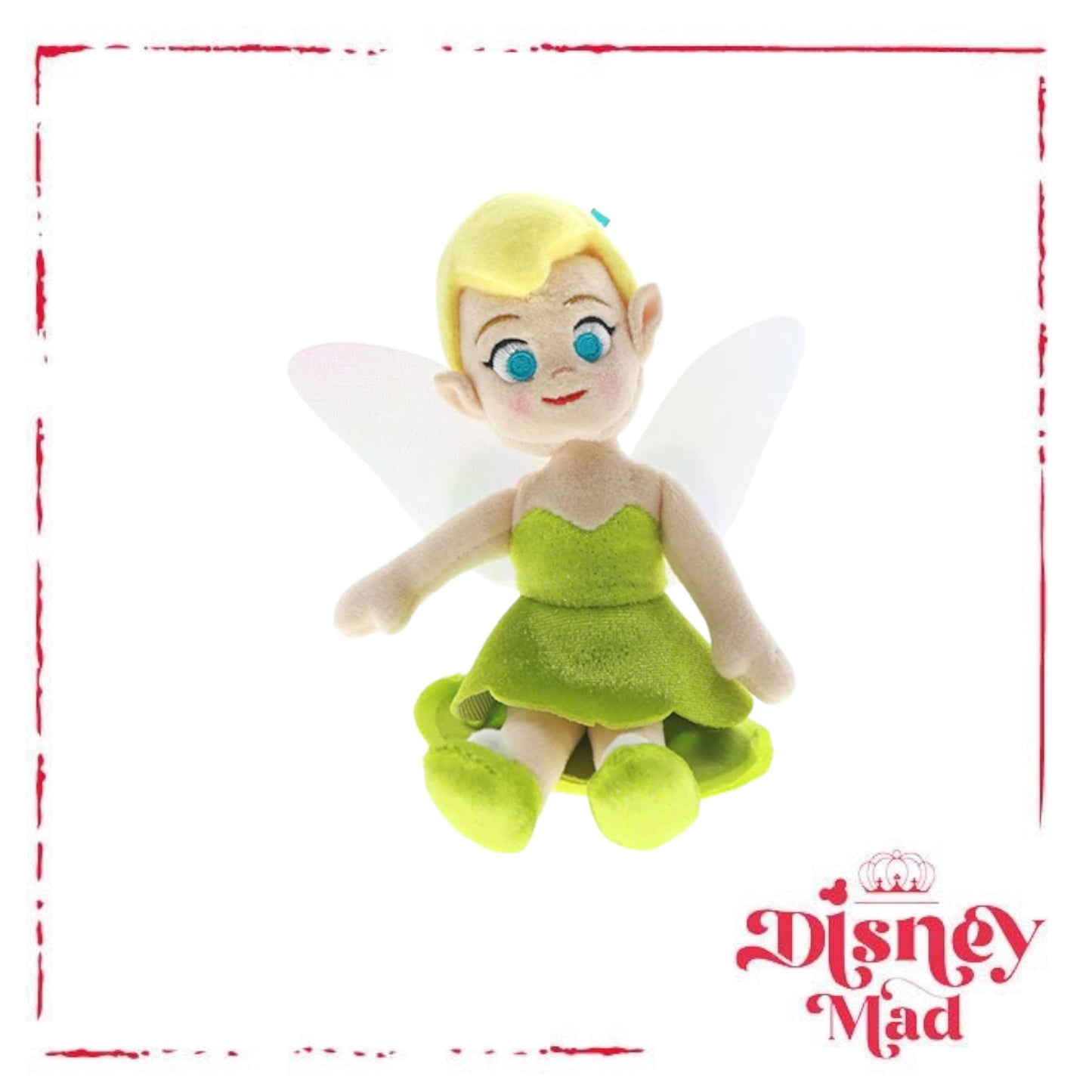 Tinker Bell Magnetic Shoulder Pal Plush - Disney Parks