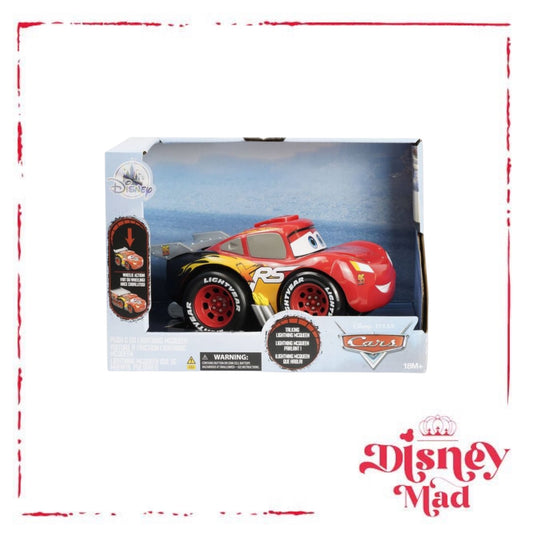 Disney Parks Pixar Cars Push & Go Talking Lightning McQueen Vehicle