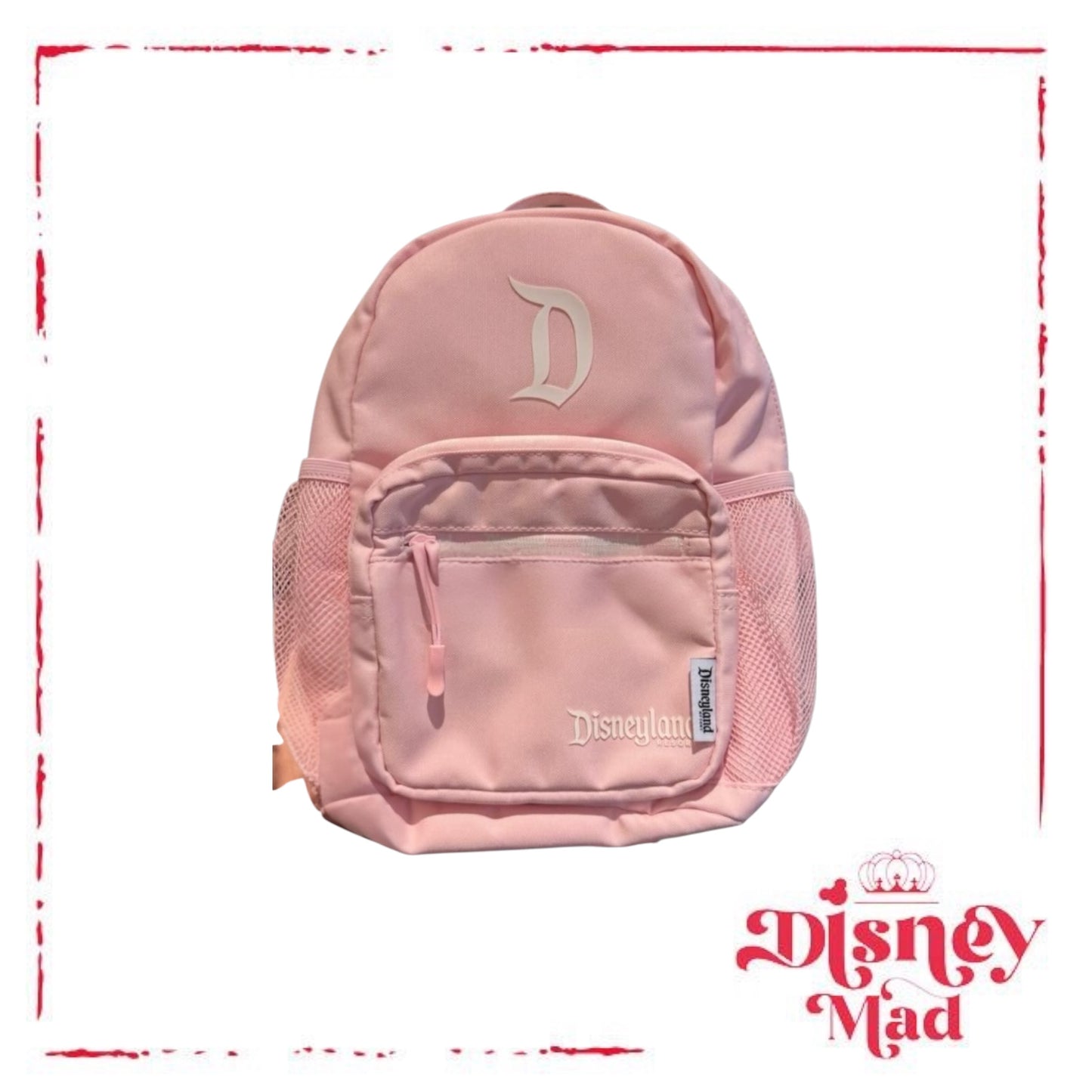 Disneyland D Backpack - Pink - Disney Parks