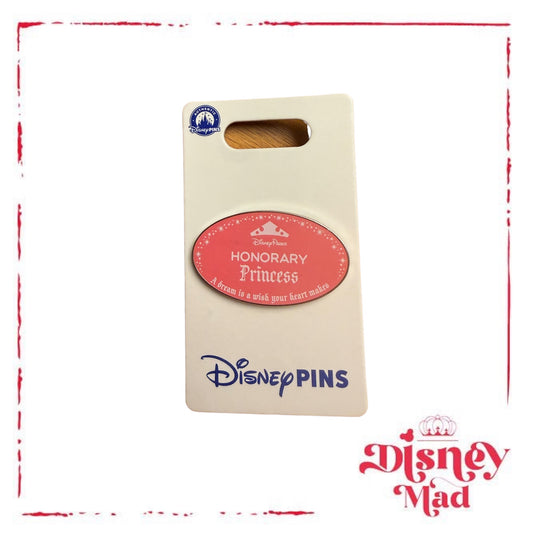 Disney Parks Honorary Princess Cast Member Name Tag Pin