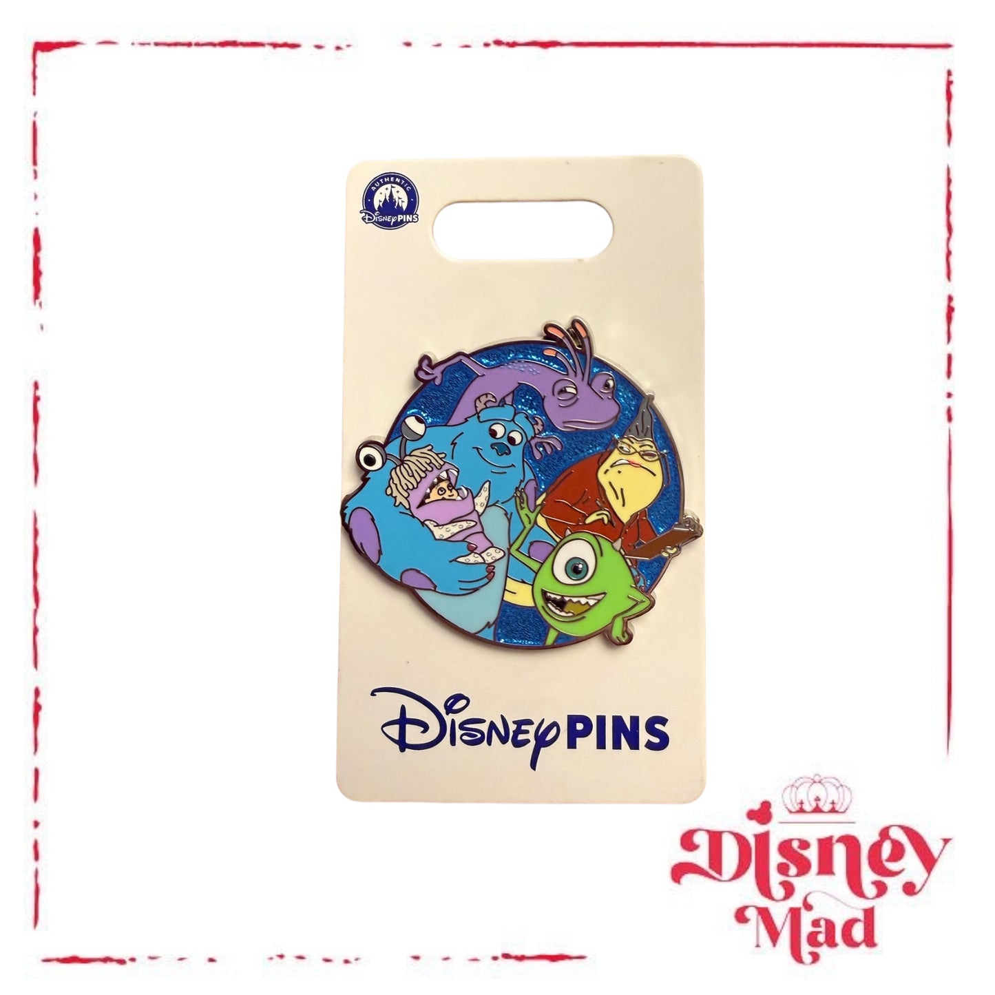Disney Parks Pixar Cluster Monsters Inc. Pin - 2025