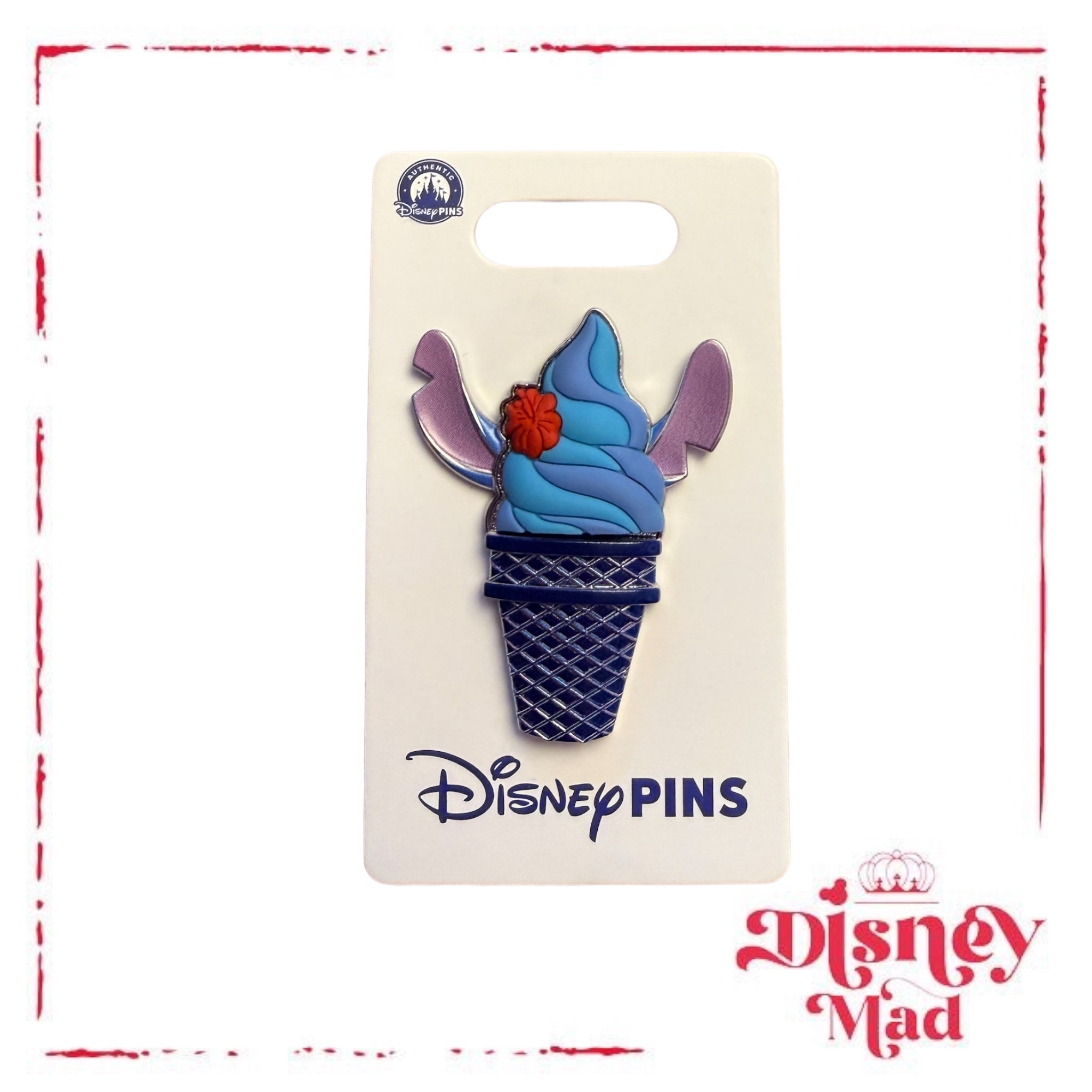 Disney Parks Stitch Alien 626 Sculpted Ice Cream Cone OE Pin - 2026 ...