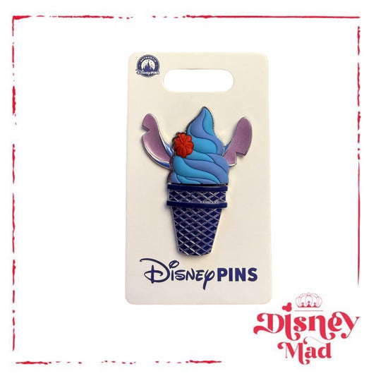 Disney Parks Stitch Alien 626 Sculpted Ice Cream Cone OE Pin - 2026