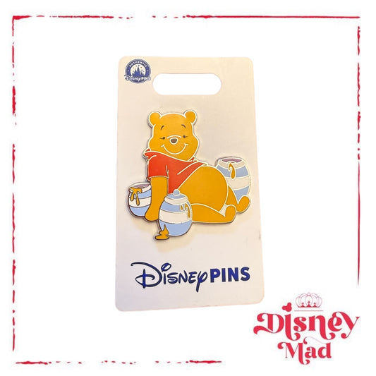 Disney Parks Winnie The Pooh With Honey Pots Pin