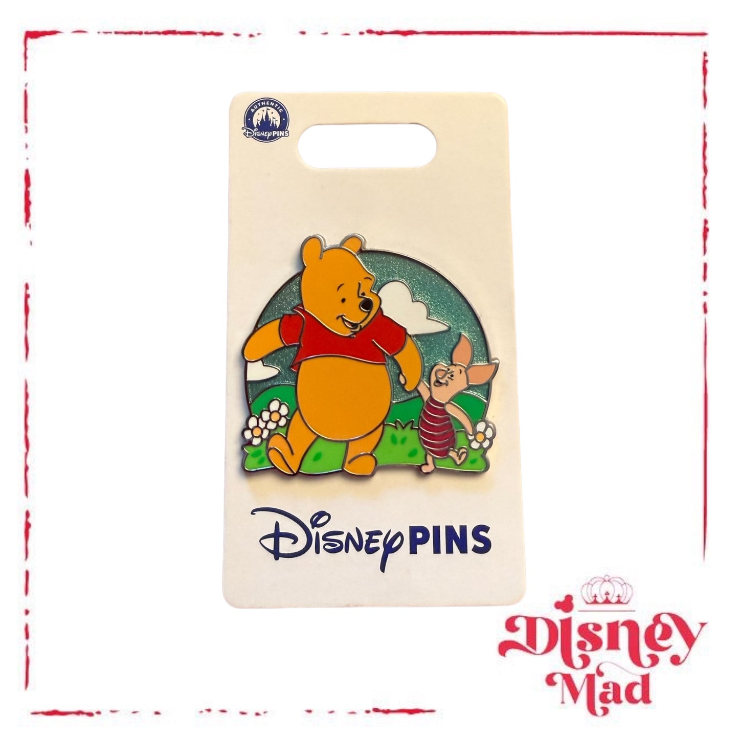 Winnie the Pooh and Piglet Walking Pin - Disney Parks