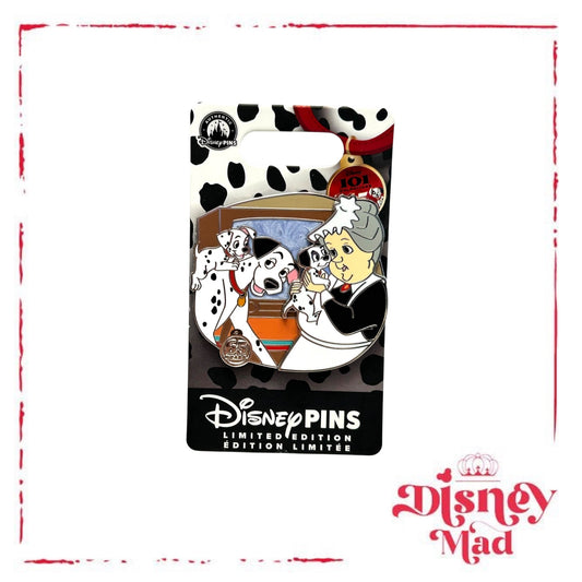 101 Dalmatians 65th Anniversary LE Pin Pongo & Nanny - Disney Parks