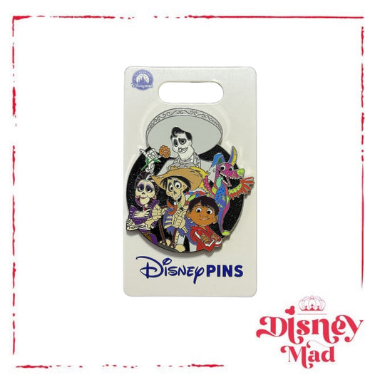 2025 Disney Parks Family Cluster Pin Coco Miguel Dante Ernesto Hector Mama