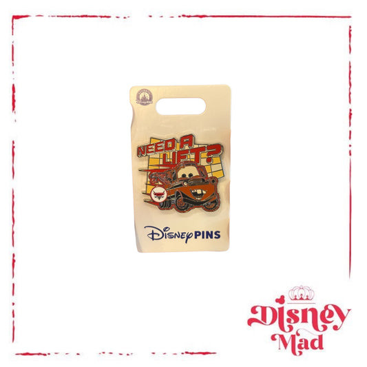 Cars - Mater - Need A Lift Open Edition Pin - Disney Parks