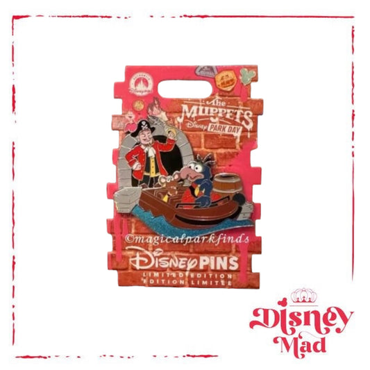 Disneyland The Muppets Disney Park Day: Pirates Of The Caribbean Pin LE 3000 Pin - Disney Parks