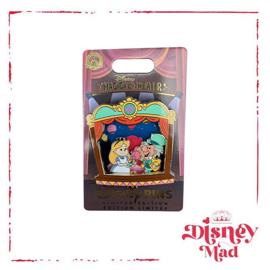 Disney Parks Magical Theater Alice Limited Edition Pin 2026 LE set